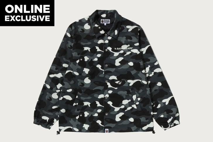 CITY CAMO POINTER COACH JACKET BAPEC 1M75-140-001