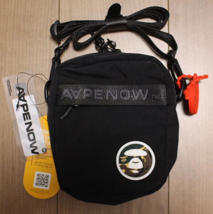 AAPE NOW SMALL SHOULDER BAG AAPBGM5203XXK Fashionship