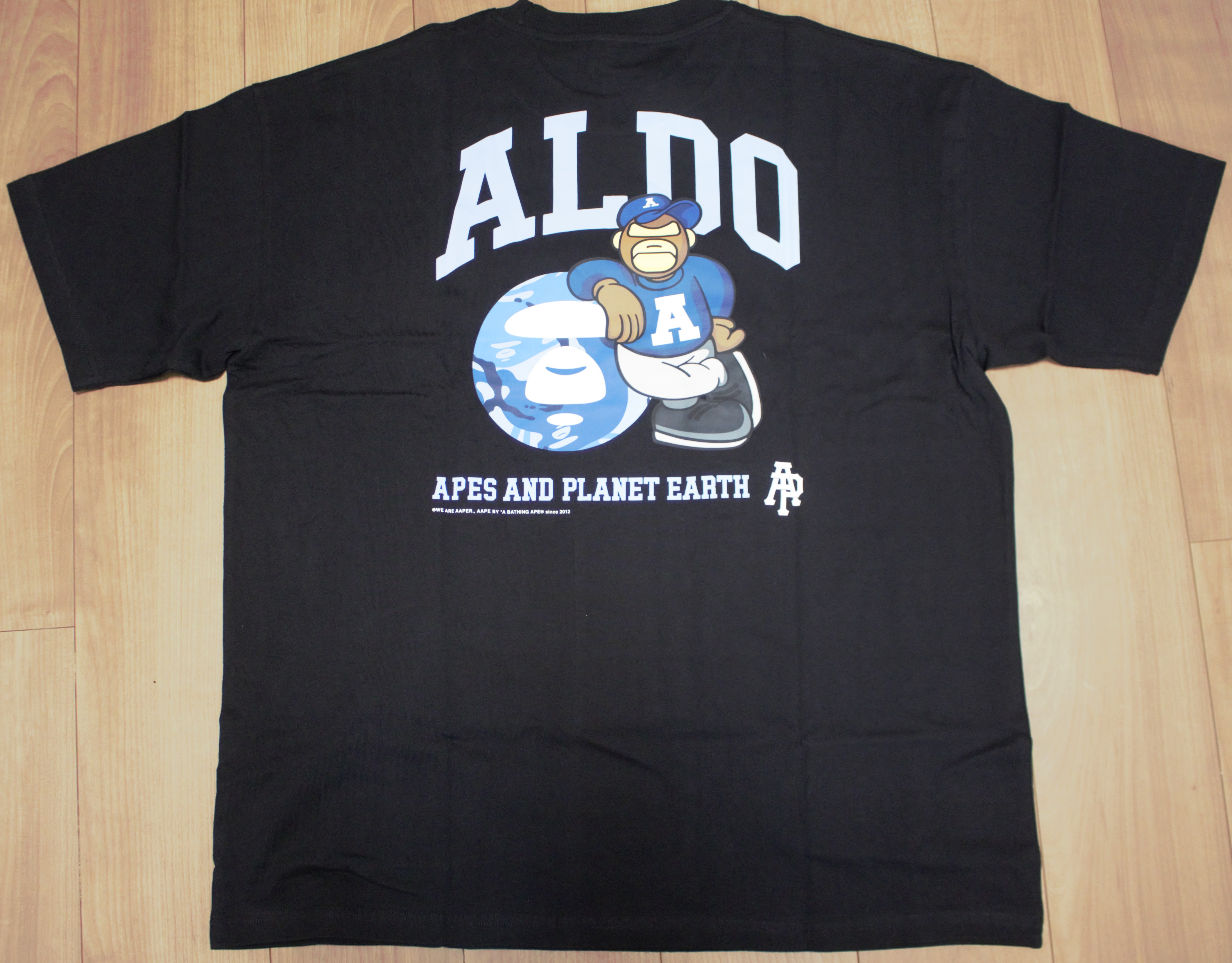 AAPE BY BATHING APE Aldo Moonface Graphic T-Shirt - Fashionship