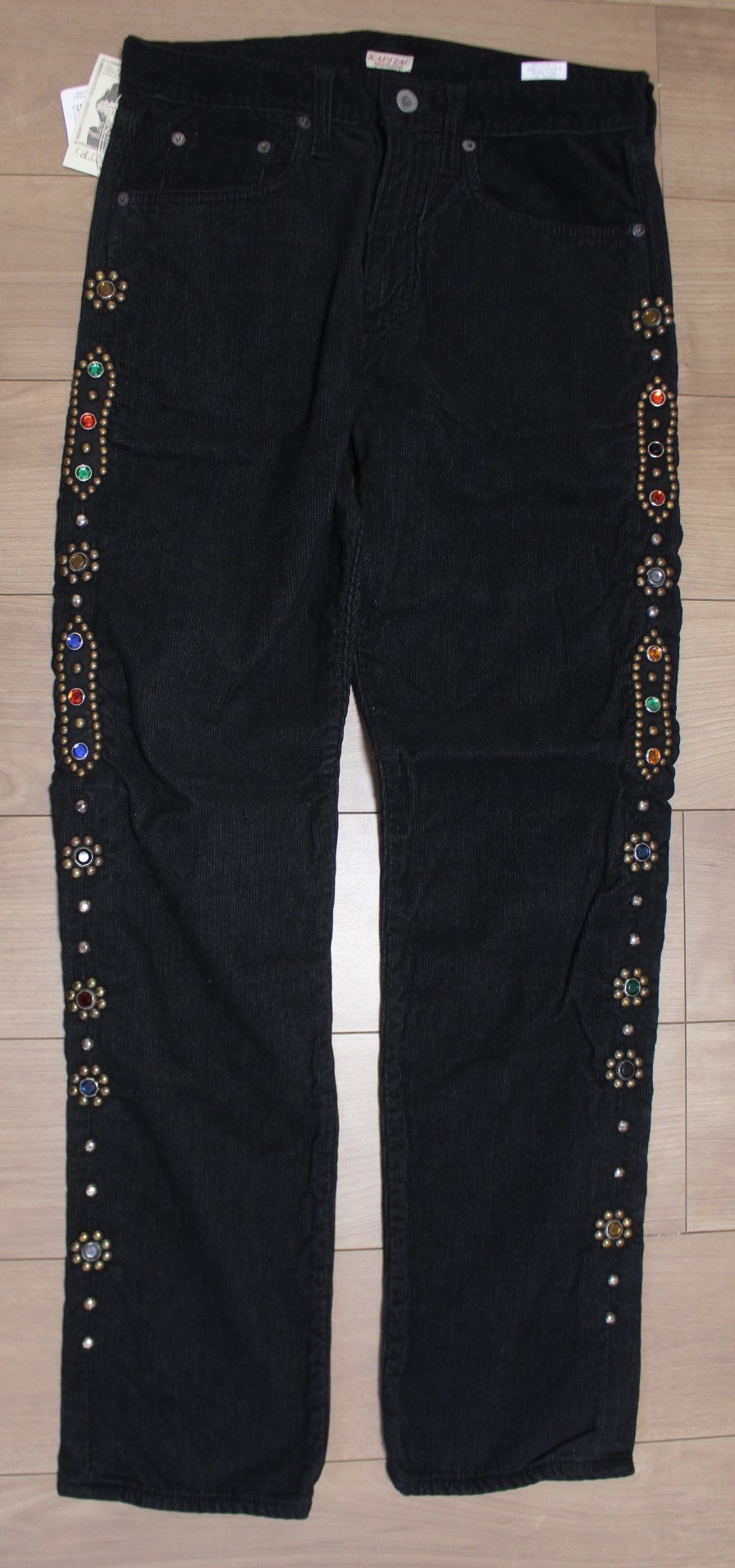 KAPITAL 14W Heavy Corduroy Brushed Back 5P Monkey CISCO (Studs 