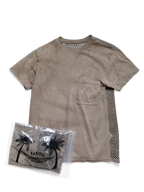 KAPITAL T-Shirt 20 / -Tianzhu Catavira Crew T (Rear Mesh)