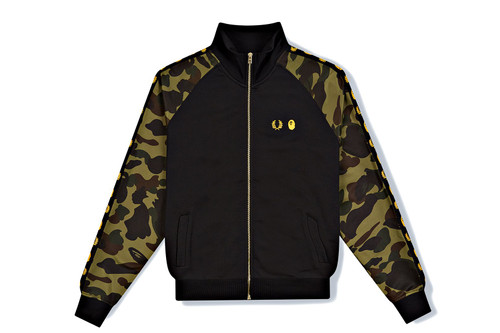 CUT AND SEWN [BAPE X FRED PERRY] TRACK JACKET
