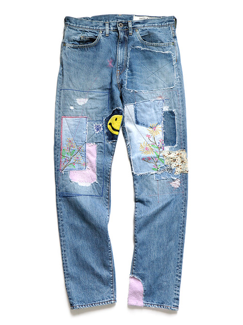 KAPITAL デニム再構築 OKABILLYハッピーヒッピ− EK1121_1__49850.1629458245.500