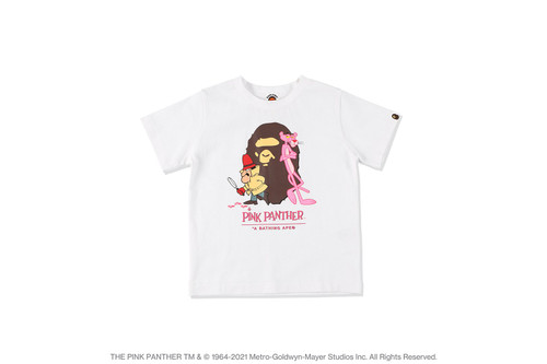 T-SHIRT [BAPE X PINK PANTHER] APE HEAD TEE
