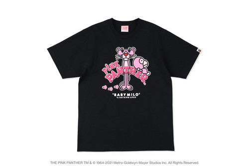 T-SHIRT [BAPE X PINK PANTHER] BABY MILO TEE # 1