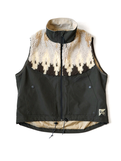トップス boa quilting vest boa quilting vest