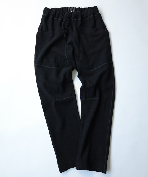 パンツ SUMMER STRETCH WOOL TAPERED EASY PANTS NUMBER (N)INE Pants SHRINK WOOL TAPERED EASY PANTS