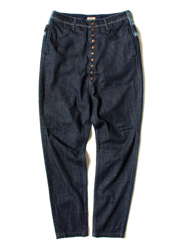 【SATIIIZ】Clown Patch Cotton Wide Work Pants Low Cut Clown-patch Pants - Etsy