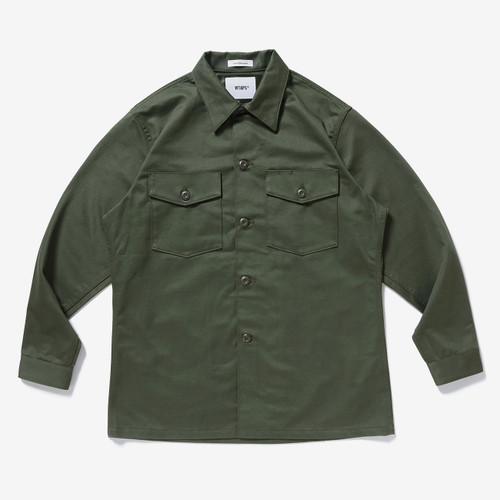 WTAPS WMILL-LS 02 / SHIRT. COTTON. SATIN