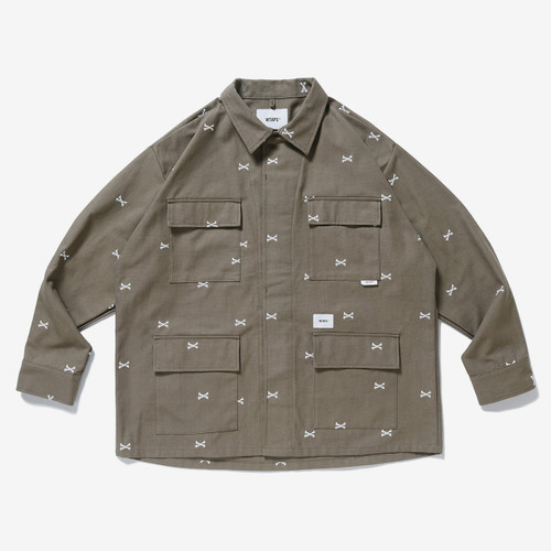 WTAPS Shirt JUNGLE 01 / LS / COTTON. OXFORD. TEXTILE