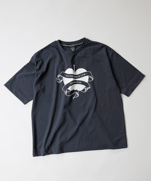 NUMBER (N)INE Tops NUMBER (9)INE APPLE OVER T-SHIRT