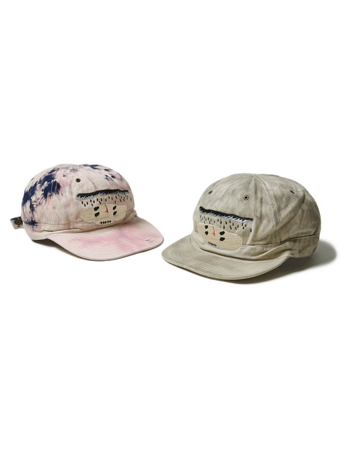 Katsuragi Barbie CAP (Rain Rain Skull) ASHBURY DYED KR2110XH19