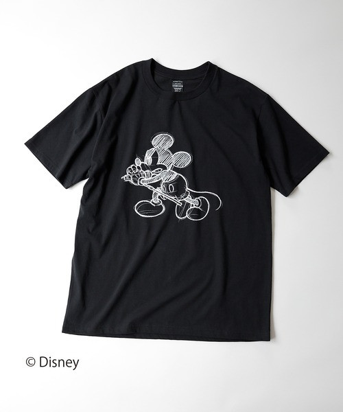NUMBER (N)INE Tops MICKEY MOUSE/DRAWING NN T-SHIRT