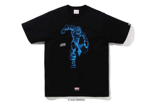 T-SHIRT [BAPE X MARVEL] CAPTAIN AMERICA TEE