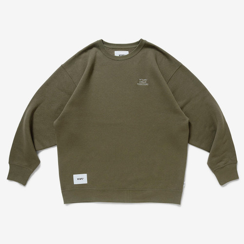 WTAPS AII 02 / SWEATER / COTTON. WUT 222ATDT-CSM19