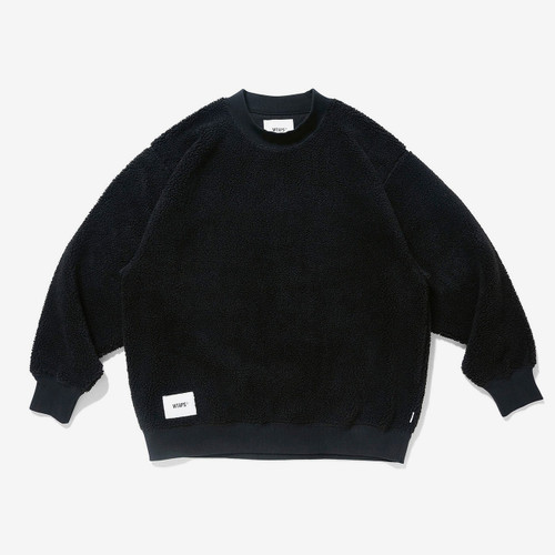 WTAPS 2022AW BEVEL MOCK NECK BLACK M-