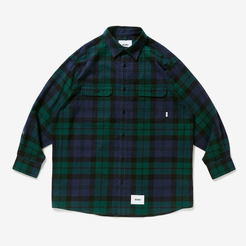 DECK / LS / COTTON. FLANNEL. TEXTILE. CRST 1229