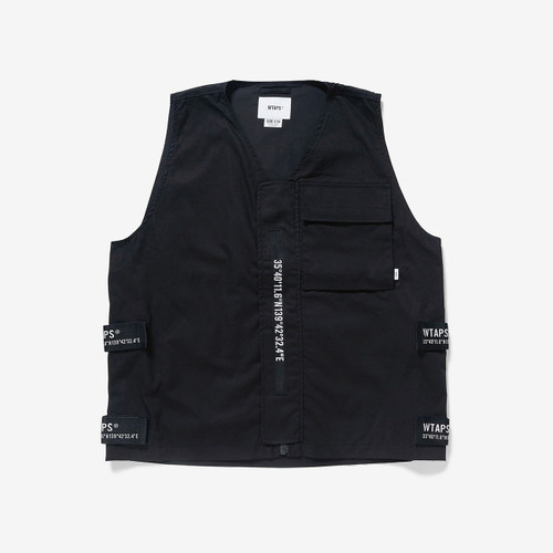 HAGGERZ/VEST/COTTON.POPLIN-