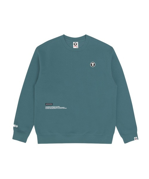 AAPE MEN NOW CREW NECK SWEATER