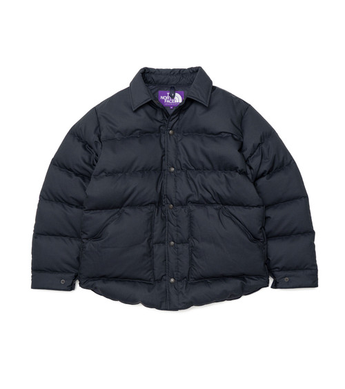 THE NORTH FACE PURPLE LABEL Lightweight Twill Mountain Down Shirt Jacket  ND2273N 6424