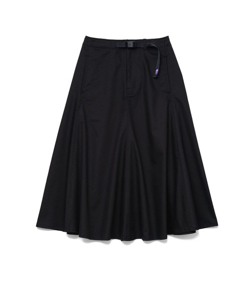 THE NORTH FACE PURPLE LABEL PANTS Stretch Twill Flared Skirt