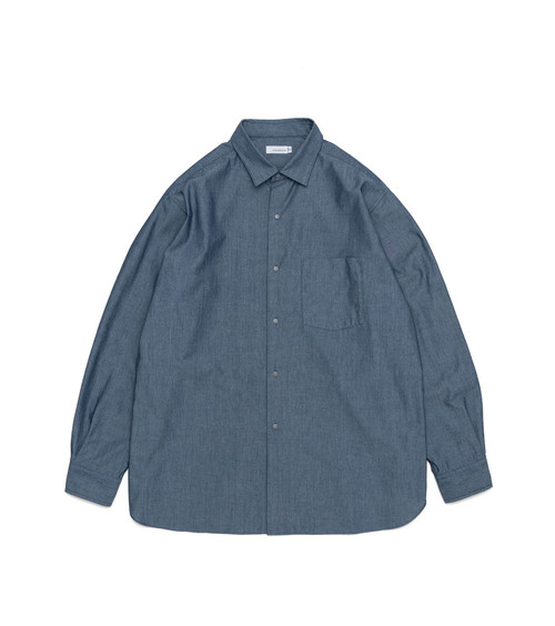 nanamica SHIRT Regular Collar Chambray Shirt Online Shop to