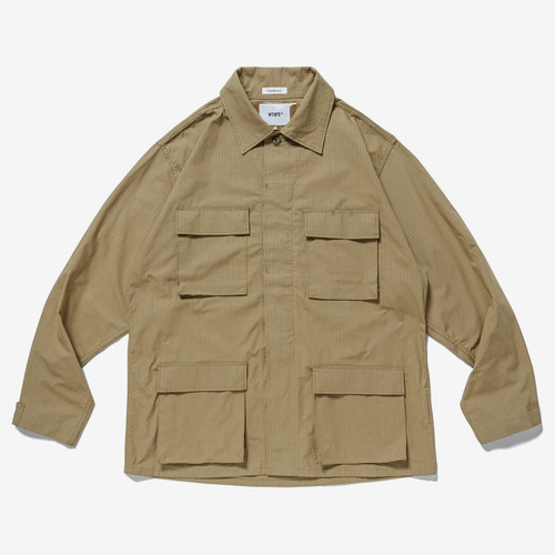 WTAPS Shirt WMILL-LS 01 / LS / NYCO. RIPSTOP