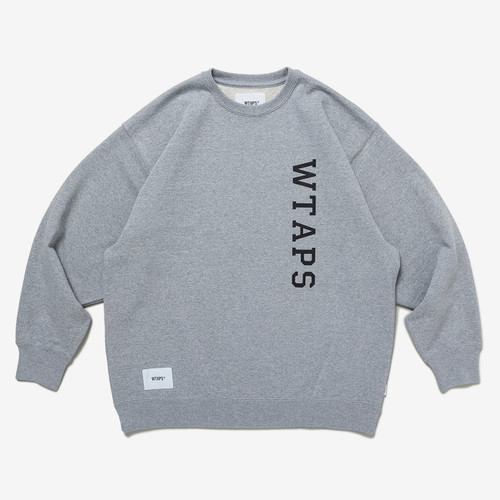 WTAPS Cut&Sewn DESIGN 01 / SWEATER / COTTON. COLLEGE