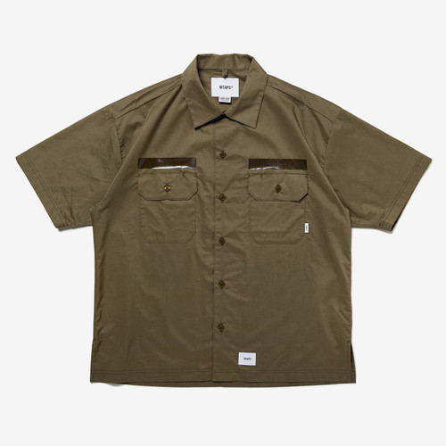 WTAPS Shirt DECK / SS / COTTON. BROADCLOTH. WTVUA