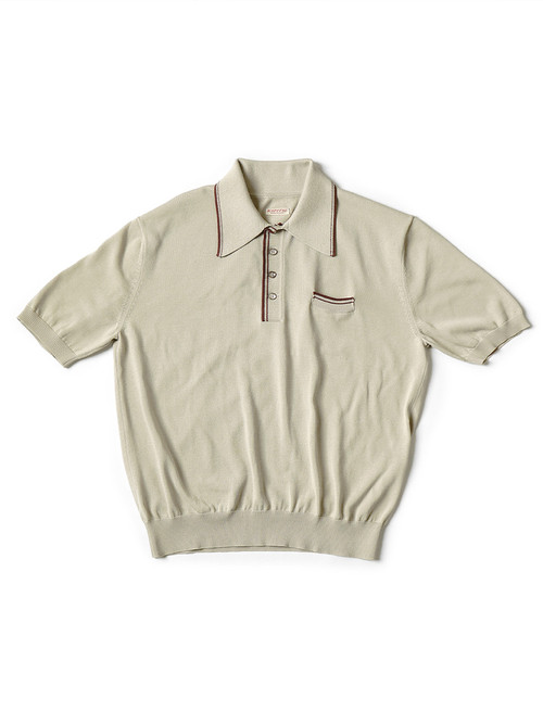 KAPITAL T-Shirt 14G Knit Carol Polo