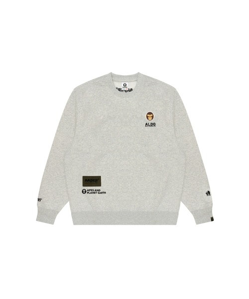 AAPE AAPER 'ALDO'CREW NECK SWEAT AAPSWMA342XAL