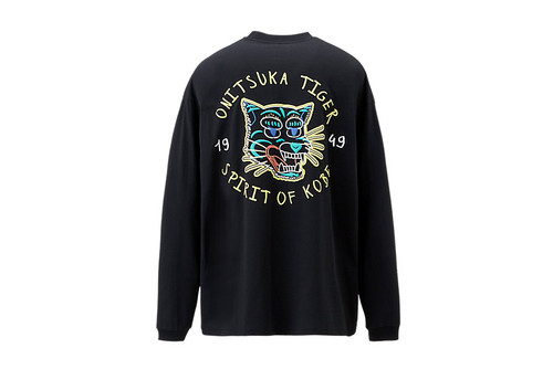 トップス Onitsuka Tiger LONG SLEEVE GRAPHIC TEE Onitsuka Tiger APPAREL LONG SLEEVE GRAPHIC TEE