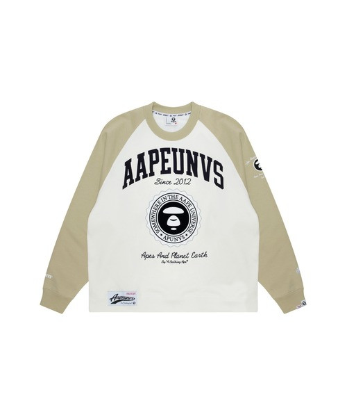 AAPE MEN CREW NECK SWEAT