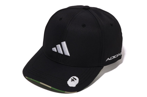 BAPE × adidas ゴルフキャップ　ゴルフグローブ　カモフラ　セット BAPE × adidas ゴルフキャップ ゴルフグローブ カモフラ セット