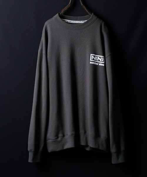 NUMBER (N)INE Tops N(N) number nine SMALL LOGO SWEATSHIRT