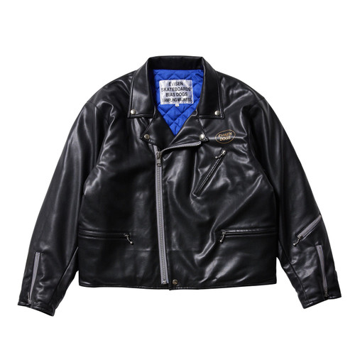 ジャケット・アウター EVISEN / Super Real LEATHER JKT Evisen Skateboards JACKET EVISEN / BIAS DOGS Super Real LEATHER
