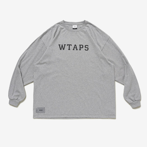 WTAPS Cut&Sewn COLLEGE / LS / COTTON