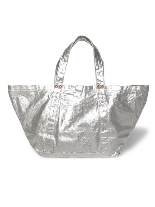 KAPITAL Bag Foil Canvas TOTE (Large)