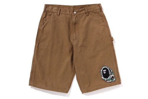 Bape Duck BAPE PANTS WASHED DUCK PAINTER SHORTS