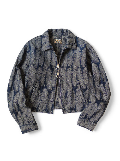 KAPITAL Jacket 12Oz Magpie Denim Drizzler JKT (L's)