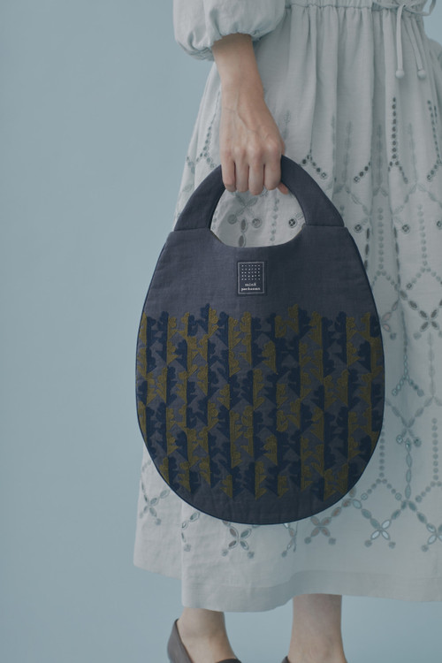 minä perhonen Bags twin flower Egg Bag 2024 s/s Online Shop to