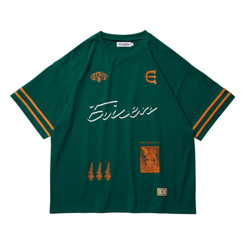 【Evisen skateboards】18 FOOTBALL SHIRT 18 FOOTBALL SHIRT - WHITE – Evisen Skateboards ゑ (エビセン