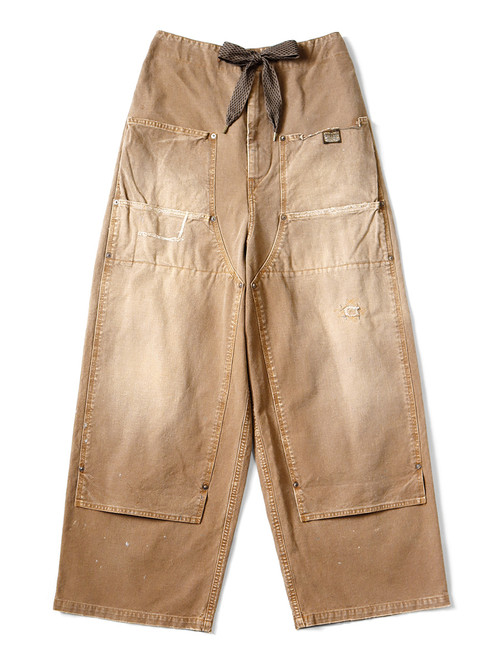 Short Jaune Kapital Canvas W Knee Easy – Neuf Avec étiquettes, Style Workwear