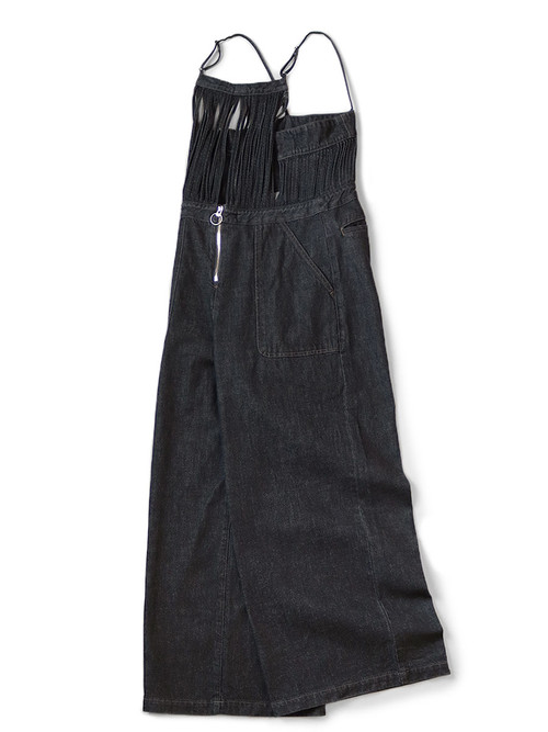 KAPITAL オーバーオール KAPITAL Dress/Jumpsuit 11.5Oz Black Denim Macaroni Overalls