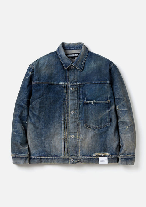 NEIGHBORHOOD JACKETS SAVAGE DENIM TYPE-1 JACKET