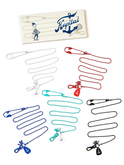 KAPITAL GOODS Brass Lacquer Anchor Snood Chain