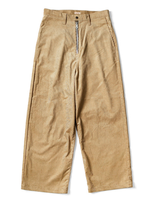 KAPITAL Pants 8W Corduroy Zipper Port Baggy Pants