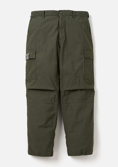 パンツ WTAPS BOONIE 01 TROUSERS COTTON RIPSTOP WTAPS Boonie 01 Trousers Olive Ripstop Cotton Joggers Pants