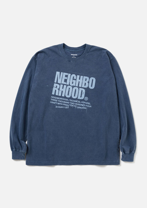 NEIGHBORHOOD T-SHIRTS NH . TEE LS-11