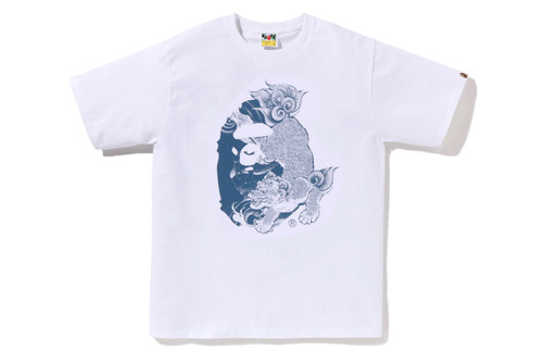 BAPE T-SHIRT JAPANESE TATTOO BIG APE HEAD TEE